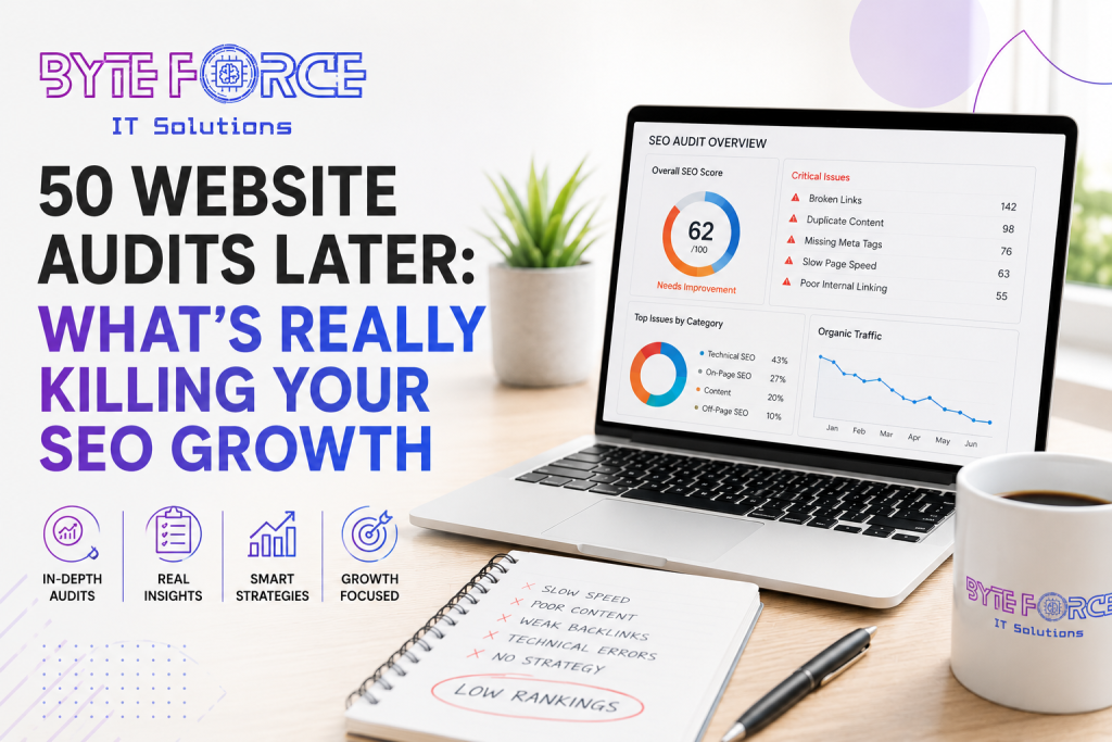 We Audited 50 Client Websites Before They Hired Us. Here’s What Was Silently Killing Their Growth